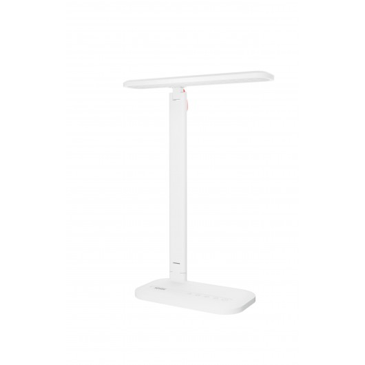 Lampka biurkowa LED Newell Sundesk NH003 z wyjściem USB - biała