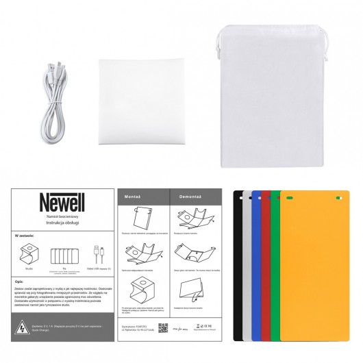 Namiot bezcieniowy Newell M20 do fotografii produktowej