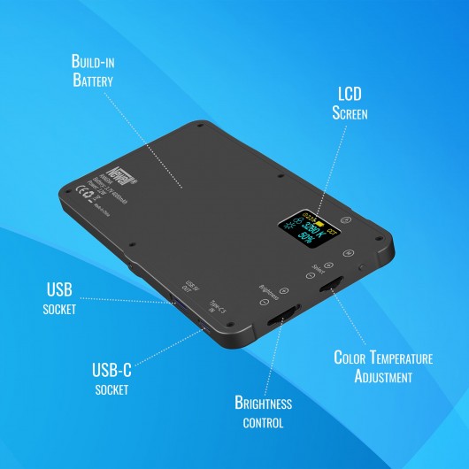 Lampa LED Newell RGB-W Rangha