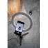 Lampa pierścieniowa LED Newell RL-10A Arctic White + statyw
