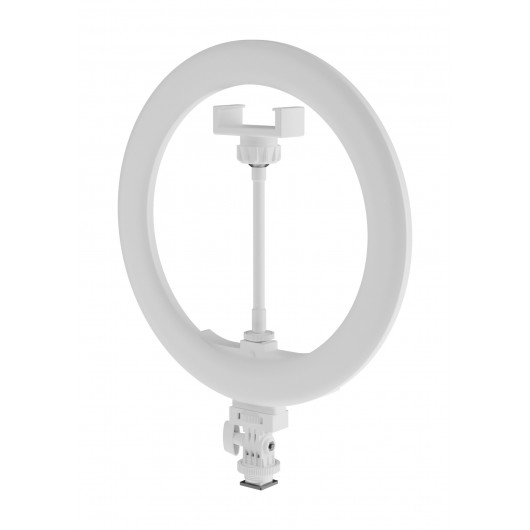 Lampa pierścieniowa LED Newell RL-10A Arctic White + statyw