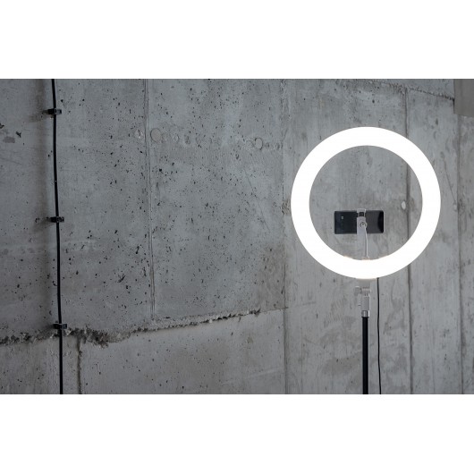 Lampa pierścieniowa LED Newell RL-18A - WB (3200 K - 5500 K) - Arctic White