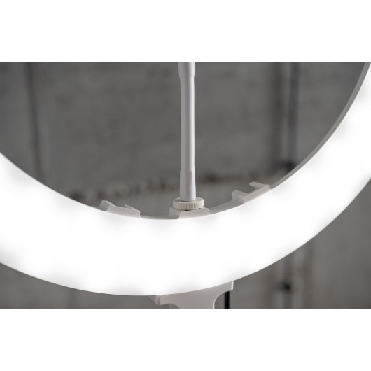 Lampa pierścieniowa LED Newell RL-18A - WB (3200 K - 5500 K) - Arctic White