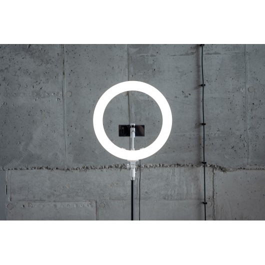 Lampa pierścieniowa LED Newell RL-18A - WB (3200 K - 5500 K) - Arctic White