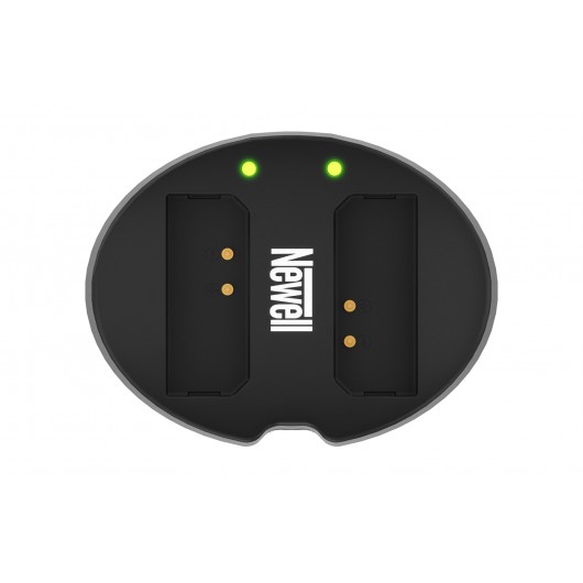 Ładowarka dwukanałowa Newell SDC-USB do akumulatorów LP-E10