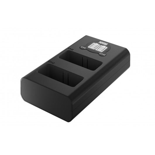 Ładowarka dwukanałowa Newell DL-USB-C do akumulatorów LP-E8