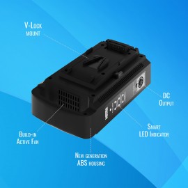 Ładowarka dwukanałowa Newell do akumulatorów V-Mount 2