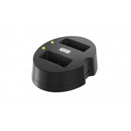 Ładowarka dwukanałowa Newell SDC-USB do akumulatorów LP-E17