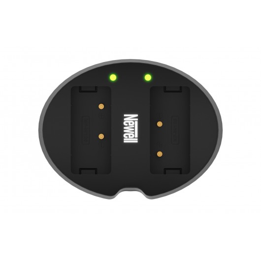 Ładowarka dwukanałowa Newell SDC-USB do akumulatorów NP-W126