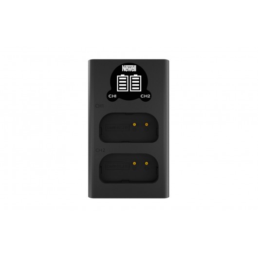 Ładowarka dwukanałowa Newell DL-USB-C do akumulatorów DMW-BLJ31