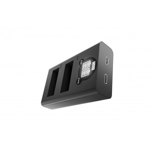 Ładowarka dwukanałowa Newell DL-USB-C do akumulatorów AHDBT-901