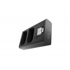 Ładowarka dwukanałowa Newell DL-USB-C do akumulatorów DMW-BLK22