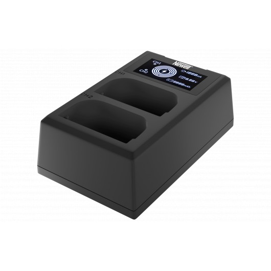 Ładowarka dwukanałowa Newell FDL-USB-C do akumulatorów LP-E6