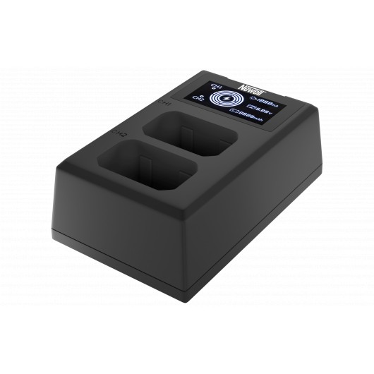 Ładowarka dwukanałowa Newell FDL-USB-C do akumulatorów NP-FW50