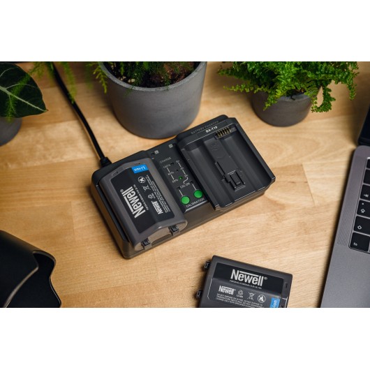 Ładowarka dwukanałowa Newell BC-18B do akumulatorów EN-EL18