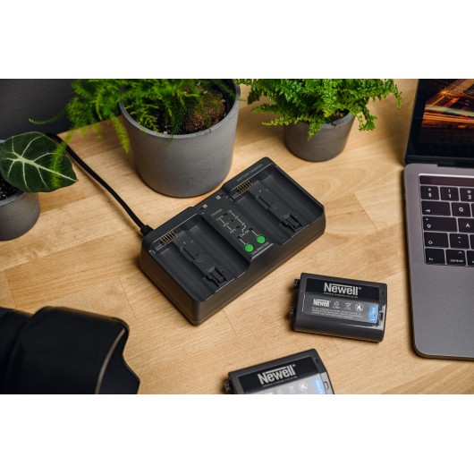 Ładowarka dwukanałowa Newell BC-18B do akumulatorów EN-EL18