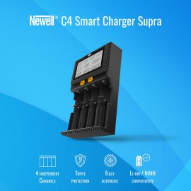 Ładowarka Newell Smart C4 Supra do akumulatorów NiMH/Li-Ion 2
