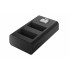 Ładowarka dwukanałowa Newell DL-USB-C do akumulatorów DMW-BLG10