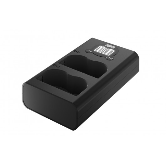 Ładowarka dwukanałowa Newell DL-USB-C do akumulatorów EN-EL3e