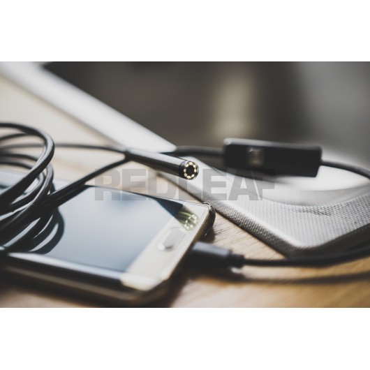 Endoskop USB Redleaf RDE-105US - elastyczny kabel 5 m