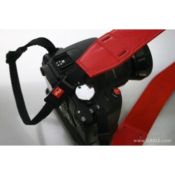 Soft button i zaślepka gniazda lampy błyskowej. Czerwone 2