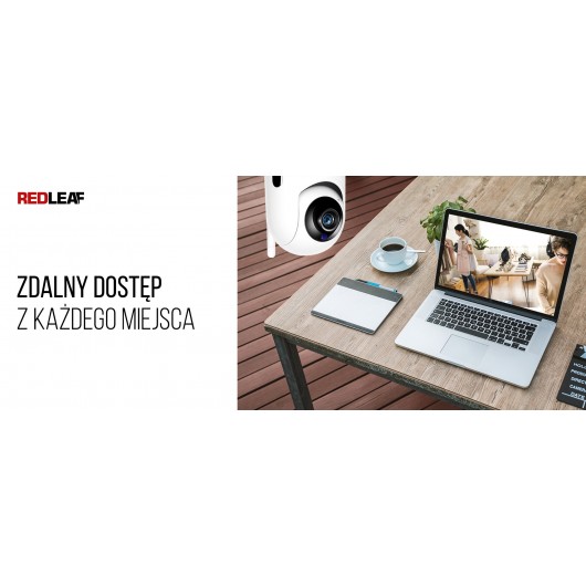 Kamera WiFi do monitoringu domu Redleaf IP Home Cam 100