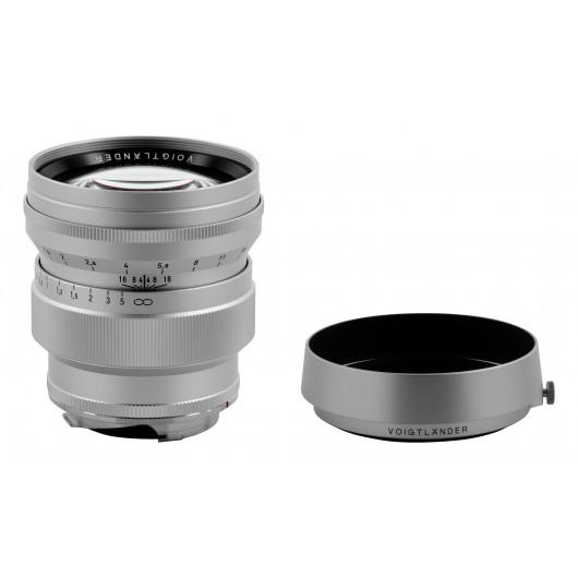 Obiektyw Voigtlander Nokton 75 mm f/1,5 do Leica M - srebrny