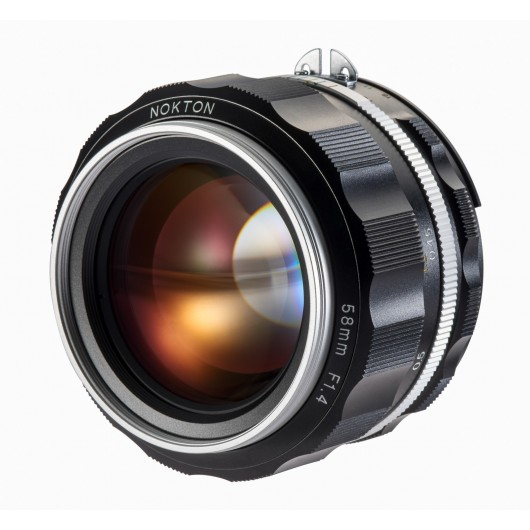 Obiektyw Voigtlander Nokton SL IIs 58 mm f/1,4 do Nikon F - srebrny
