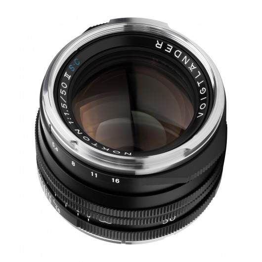 Obiektyw Voigtlander Nokton II 50 mm f/1,5 do Leica M - SC, czarny