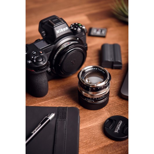 Obiektyw Voigtlander Nokton II 50 mm f/1,5 do Leica M - MC, niklowy