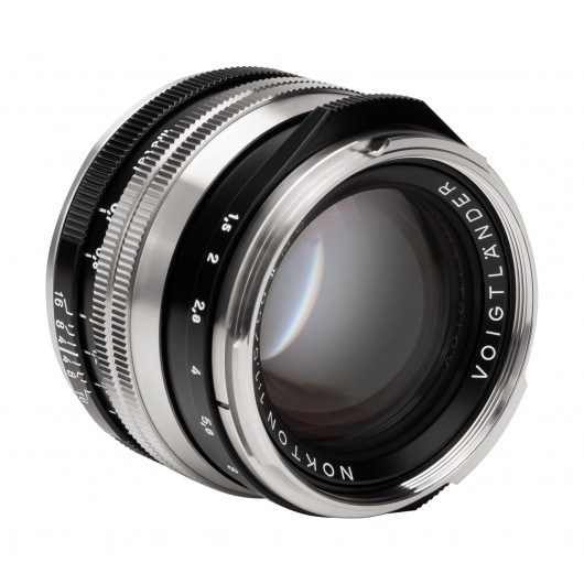 Obiektyw Voigtlander Nokton II 50 mm f/1,5 do Leica M - MC, niklowy