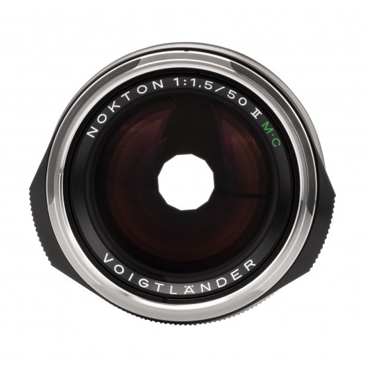 Obiektyw Voigtlander Nokton II 50 mm f/1,5 do Leica M - MC, niklowy