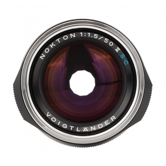 Obiektyw Voigtlander Nokton II 50 mm f/1,5 do Leica M - SC, niklowy