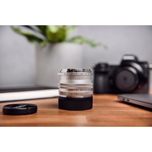 Obiektyw Voigtlander Nokton II 50 mm f/1,5 do Leica M - MC, srebrny