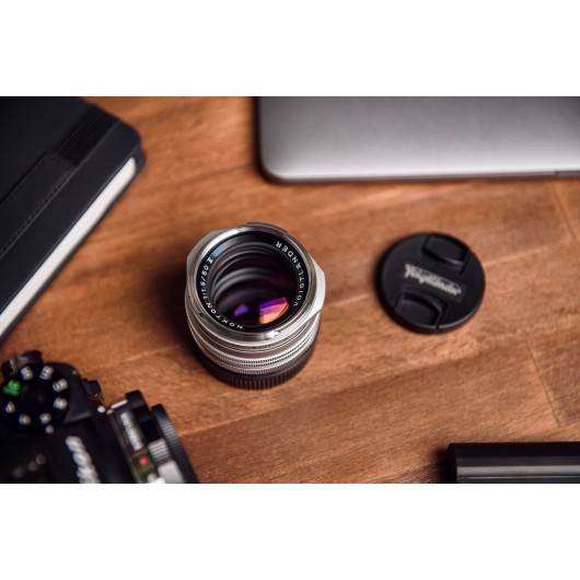 Obiektyw Voigtlander Nokton II 50 mm f/1,5 do Leica M - MC, srebrny