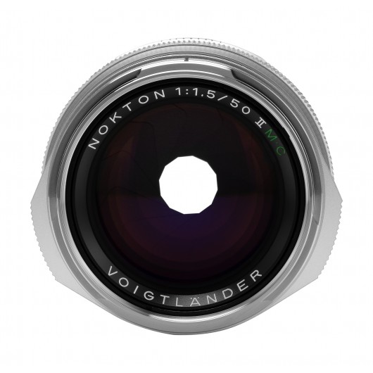 Obiektyw Voigtlander Nokton II 50 mm f/1,5 do Leica M - MC, srebrny