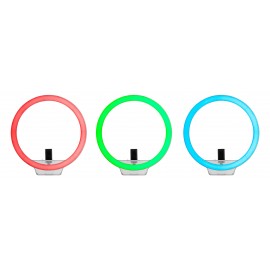 Lampa pierścieniowa LED Yongnuo YN608 RGB - WB (5500 K) 2