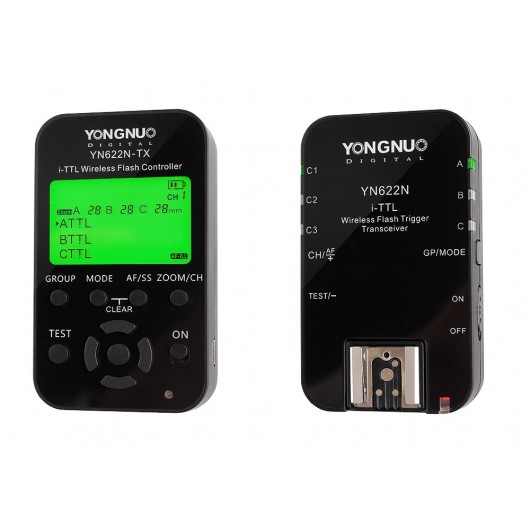 Zestaw kontroler + wyzwalacz radiowy Yongnuo YN622N-KIT do Nikon
