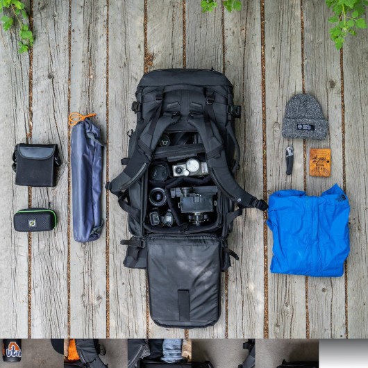 Plecak trekkingowy Wandrd Fernweh S/M 50 l - czarny