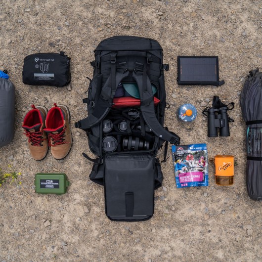 Plecak trekkingowy Wandrd Fernweh S/M 50 l - czarny