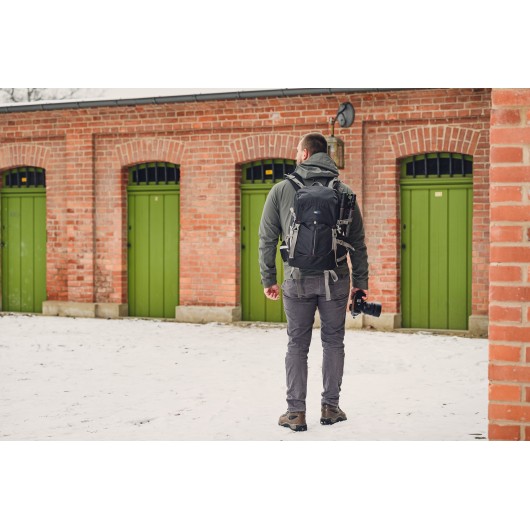 Plecak fotograficzny Camrock Pro Travel Mate 300 L - czarny