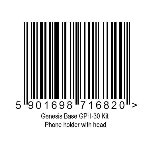 Genesis Base GPH-30 Kit uchwyt telefonu z głowicą