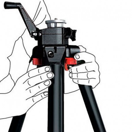 Manfrotto Statyw TRIAUT czarny