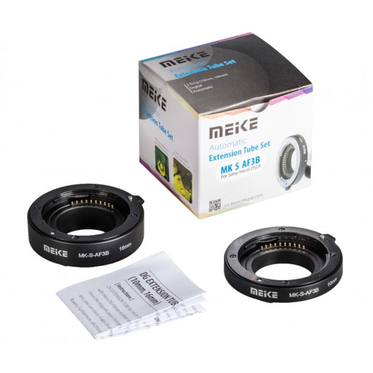 Pierścienie pośrednie MeiKe do Sony E ECONO zestaw
