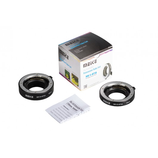 Pierścienie pośrednie MeiKe do Sony E zestaw