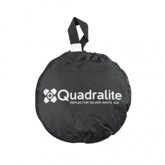 Quadralite Blenda srebrno-biała 60cm