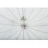 Quadralite Deep Space 130 white parabolic umbrella