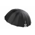 Quadralite Deep Space 165 silver parabolic umbrella
