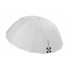 Quadralite Deep Space 165 transparent parabolic umbrella