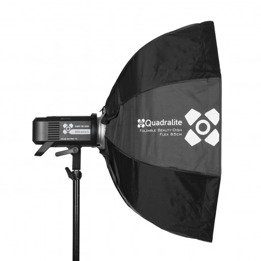 Quadralite Flex 85cm Foldable Beauty-Dish